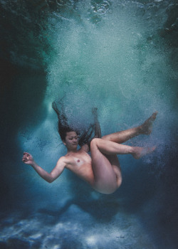 openbooks:  “Jenny Sinking In III” Hollywood Hills, CA. March