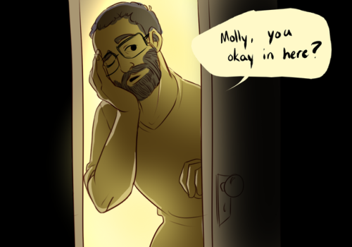 purrtlepuff:  Wade’s gonna need new glasses.