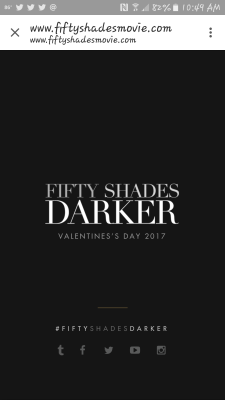 50shadesofficiall:  In ❤️ with the new Official #FiftyShades