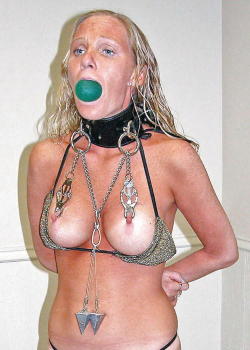 training-your-property:  I love the nipple - collar - weight