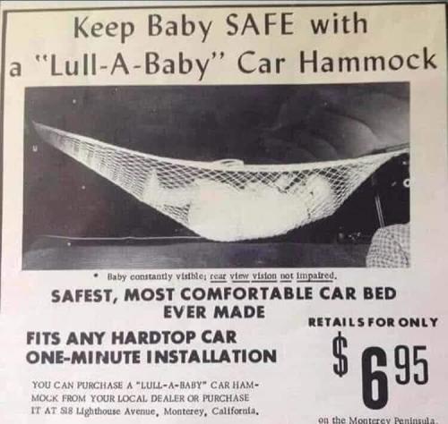 vintageadvertising:  Keep Baby Safe