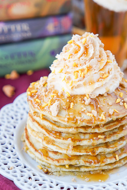 guardians-of-the-food:  Harry Potter Butterbeer Pancakes 