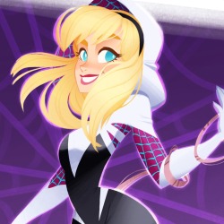 Spider Gwen print ready por the shop 