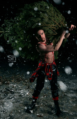 finnishgay:  slyhands:  Kinky Advent No.20Time to get that tree