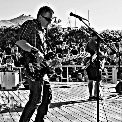 <p>@ernieballmusicman #stingray5  #bass V&A Waterfront Amphitheater #capetown with @iamgarethjames and @jeanreleo  #gig #livemusic #moderncountry - photo by Jonel van schalkwyk photography</p>