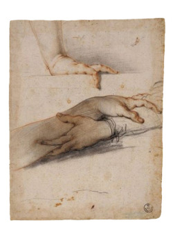 design-is-fine:  Francesco Furini, study of hands, early 17th