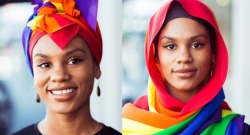 lgbtlaughs:  Muslim designer’s ‘pride hijab’ to spread