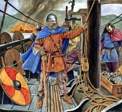 historiadoresuniversales:  1. Vikingos 2. Jefe varego. 3. Normando.