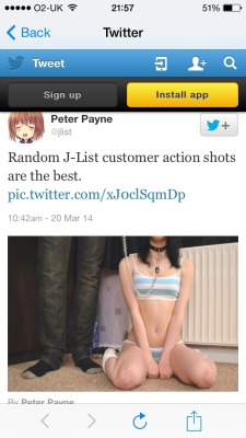 cumbottle:  guys omg jlist actually saw my picture????  This