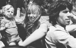 thefoolonthehill67:  Keith Richards and Anita Pallenberg with