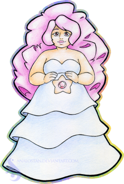 nyut:  Rose Quartz by Analostan