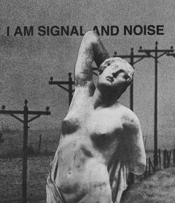 cyberianpunks:i am signal and noise