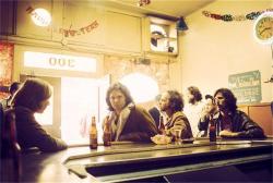 retropopcult:The Doors at the original Hard Rock Cafe in Los
