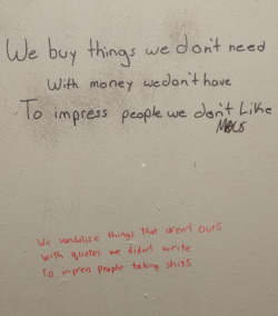 kingggdannyy:  tastefullyoffensive:  Bathroom Poets (photo via