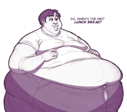 antioxidated:The sketch commissions that were bought not too long ago. What a nice, chubby photoset!
