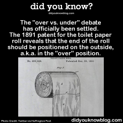 did-you-kno:  did-you-kno:“Under” people take note: it has