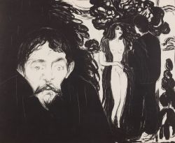 thusreluctant:  Jealousy II by Edvard Munch 