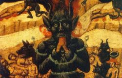 dsblackmetal:  Italian depiction of Satan eating children