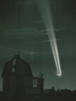 magictransistor:  Étienne Léopold Trouvelot, The Great Comet