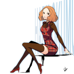 brinkofmemories:  Haru Okumura from Persona 5.Still best girl.