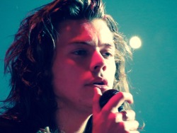 teamlouistommo:Those lips. Harry, o2, 24.09.2015.