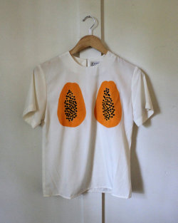 littlealienproducts:  papaya shirt // ฼ 