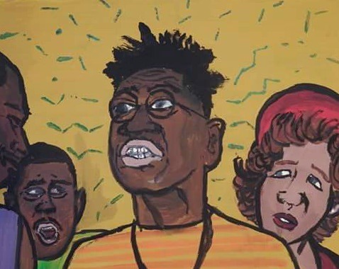 louisiana-beedy:  โ Original Acrylic Paintings on Stretch Canvases (you don’t need a frame) Size :14" x 18" except for the “Poetic Justice” piece which is 16" x 20" 