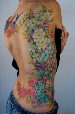 tattooedbodyart:  Awesome White Ink Tattoos: Check out Awesome