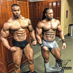 brothamanblack77:  drwannabe: Simeon Panda and Ulisses Williams