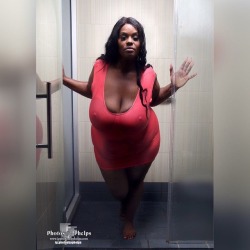 Bella Raye @plusmod_bella_raye  has decided to tease and create drool in this wet tight dress&hellip; I think I feel the need for a shower.. just sayin&hellip;  #busty #bbw #photoshoot  #sexyatanysize #photosbyphelps #hips #thick #loveyourself #thighs