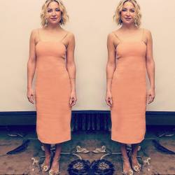 csiriano:  The fabulous @katehudson looking simple and chic in