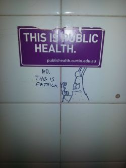 long-tongues-mmmm: Found this in the uni bathrooms. Always gets