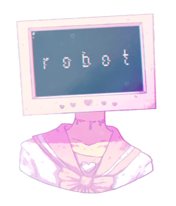 glittertomb: Pastel Objecthead by soudas (it’s transparent!)