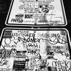 bomit:  Sticker Mob - Los Angeles #stickermob  #stickerbombing