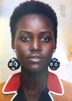 accras:  Lupita Nyong’o - InStyle Magazine, April 2016 issue