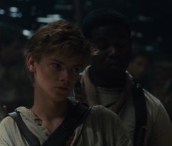 maze-scorch-cure:  Imagine: Newt sees Thomas trying to flirt