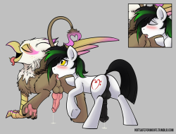 notsafeforhoofs:  Commissioned by Trance Sequence  rebloggin