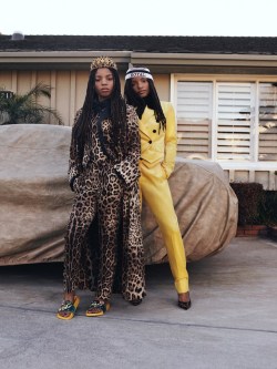 midnight-charm:  Chloe & Halle Bailey photographed by Matthew