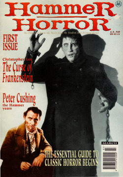 Hammer Horror magazine, No 1 (Marvel Magazines, 1995). From a