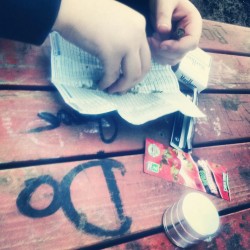 uptoke:  Blunt time