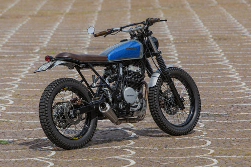 caferacerpasion:  Honda Dominator 650 Street Tracker - Photos by Marco di Marcello | www.caferacerpasion.com
