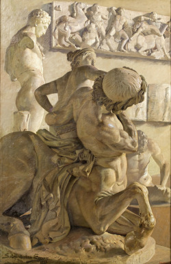 hadrian6:  Study of Plaster Moulds. 1886. Ernest Soler. Spanish