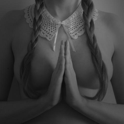 submissive-bunni:  siyahalbatros:    Prayer, by PatrycjaMarciniak