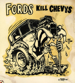 ratfinksofamerica:  fords kill chevys on Flickr.Fords Kill Chevys