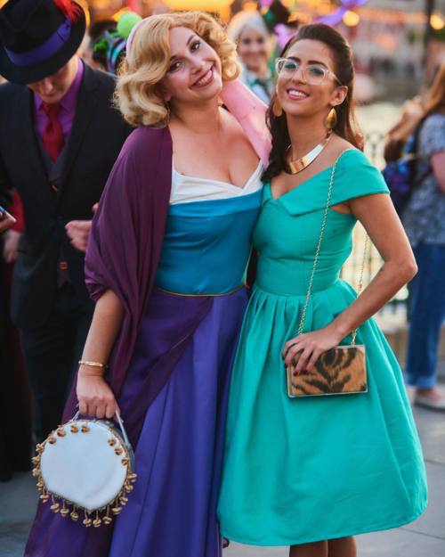 #fbf Dapper Day at Disneyland with this gem of a human being! Love you Sara! Esmeralda & Jasmine 