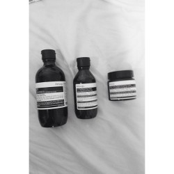 New Skincare products! #aesop #yes #herbal #hippy #skincare #smellsamazing
