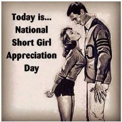 Shout out to all my short lady friends and…to my momma