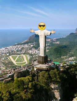 emojinalart:  Christ the Redeemer - Paul LandowskiRequested by