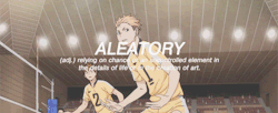 kourai:  captains + otherworldly words (insp.) 