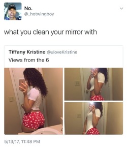 thesnobbyartsyblog:  Her shit mad clean though   😂😂😂😂